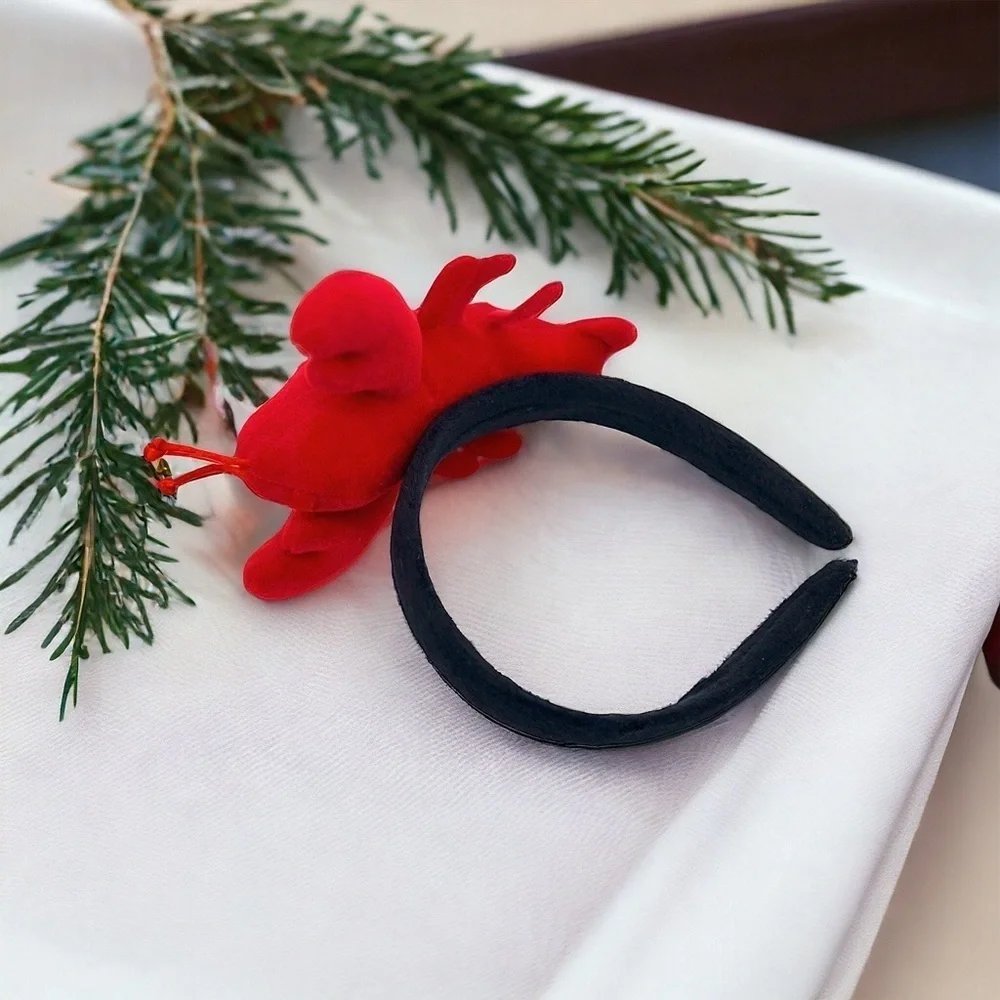 Crawfish Headband: Embrace Your Inner Crustacean! Lobster Headpiece